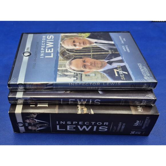 INSPECTOR LEWIS Complete 8 Seasons Kevin Whately Laurence Fox Masterpiece DVD - Picture 2 of 8